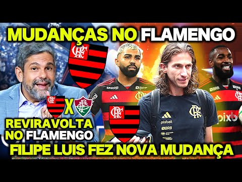 É INFORMAÇÃO! FILIPE LUIS VAI POUPAR CONTRA O FLUMINENSE! DATA FIFA PODE PREJUDICAR O FLAMENGO! E+