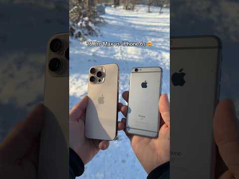 iPhone 6s vs iPhone 16 Pro Max Camera Test – Shocking Results! 📸