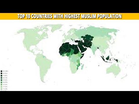 Top 10 Countries With Highest Muslim Population