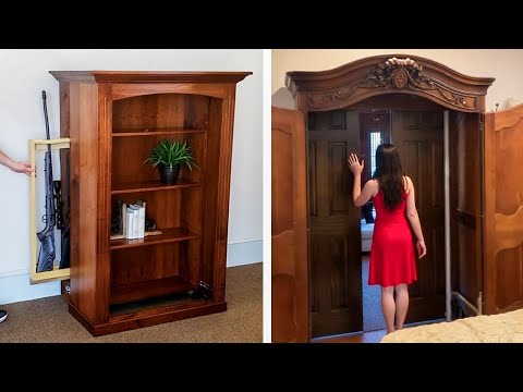 Incredible Ingenious Hidden Rooms And Secret Furniture #2