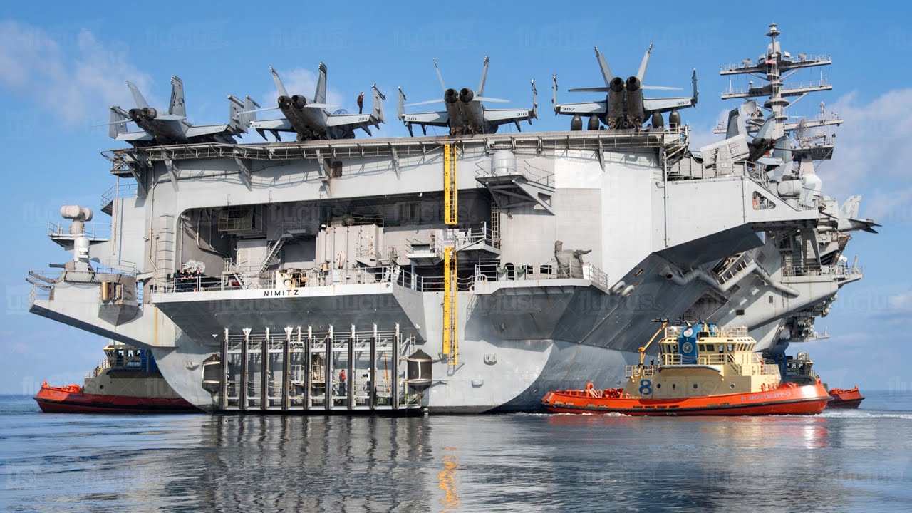 The Crazy Life Inside World’s Largest  Billion Aircraft Carrier