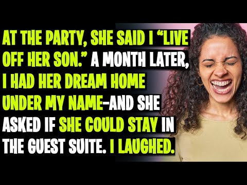 MIL Called Me Lazy in Front of Everyone in the Party! Guess Who Just Bought Her Dream House