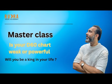 Master Class: Is your D60 chart weak or powerful, Will you struggle whole life or be a King? Mapping