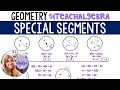 Calculating Special Segments in Circles