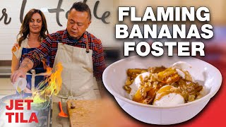 Bananas Foster (FIRE) | Sur La Table Date Night | Jet Tila Official