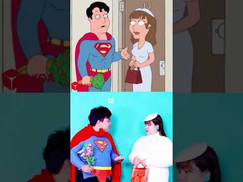 Superman Runaway - Family Guy parody #shorts