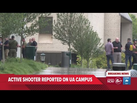 YouTube video thumbnail: What We Know About Reported Active Shooter at University of Arkansas