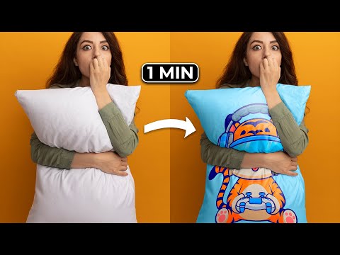 Easily create Pillow Mockup in 1 Minute Photoshop Tutorial