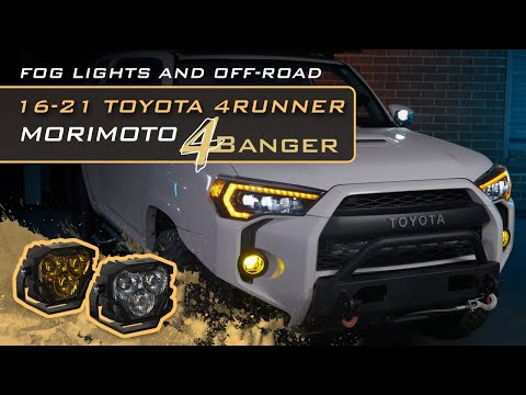 Morimoto 4Banger LED Fog Lights Toyota 4Runner 14 23