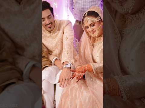 میری شادی بھی ہو ہی گئی کیسی لگ رہی میں Hina Razvi Wedding #weddingcelebration #wedding