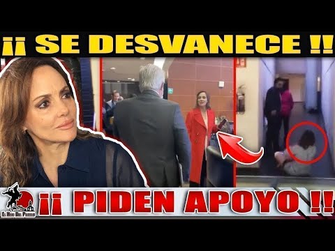 Se Puso Histérica!! A Lilly Téllez Le Dió Un Ataque!! Estaba En Tribuna Y Esto Le Sucedió!!