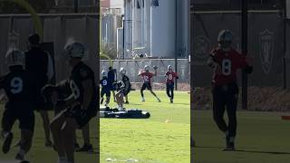 ¿QB1 y QB2? ¿O Fernando Mendoza envía a uno de los dos (Cousins o AOC a ser QB3 desde la semana uno?