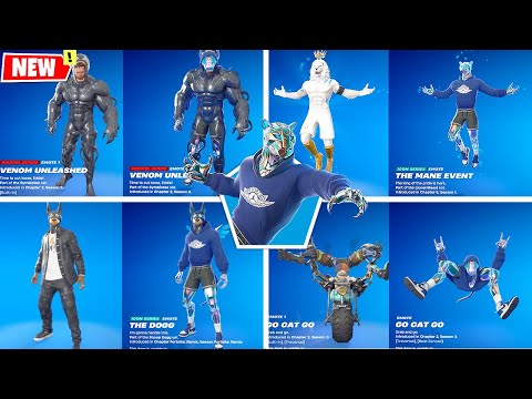 Fortnite Air Jordan Flightalis Skin doing Glitched Built-In Emotes and Funny Dances シ