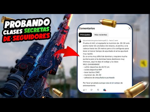 PROBANDO ARMAS EXTRAÑAS DE MIS SEGUIDORES... SON GOD EN COD MOBILE?