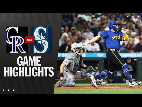 Rockies vs. Mariners Game Highlights (9/25/25) | MLB Highlights
