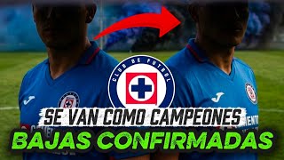 🚨🔥CRUZ AZUL prepara 2 BAJAS. Jugaron la FINAL y ahora se VAN