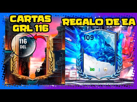 Cartas GRL 116 a la vista, leaks eventos nuevos y EA me regala otro icono 109 | FC Mobile