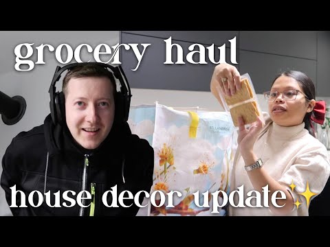 vlog ⎯ grocery shopping with Oma & haul, house decor update✨