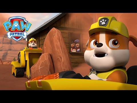 Rubble salva uma família de um tornado selvagem - Patrulha Pata PAW Patrol Episódio Português