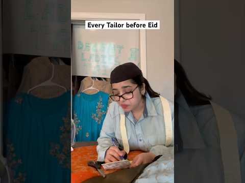 Eid Mubarak from tailor bhai and I ✨