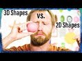Exploring 2D and 3D Shapes