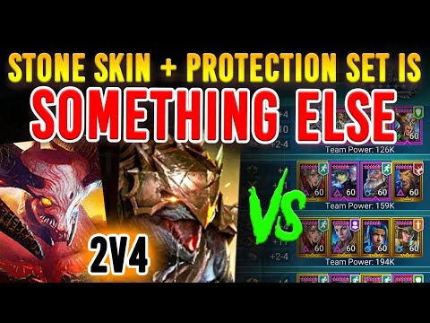 Stacking Stoneskin and Protection + BREAKTHROUGH Discovery! Raid Shadow Legends