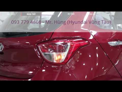 Bán ô tô Hyundai Grand i10 năm 2017, màu trắng, giảm giá tốt trước tết