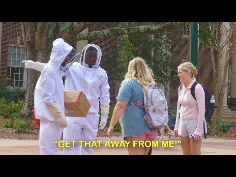 Fake Beekeeper Prank!