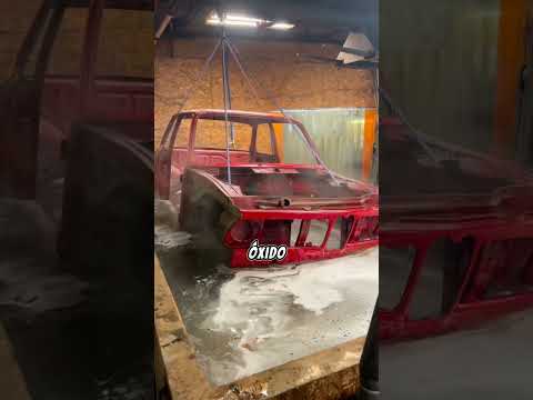 Restauración de automóviles Proceso de teñido químico