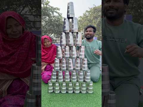 Steel Glass Challenge #shorts