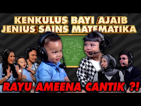 AMEENA KENKULUS JADI HOST PODCAST.. BAYI JENIUS VIRAL!  HAFAL SAINS? KAYAK ALBERT EINSTEIN?!