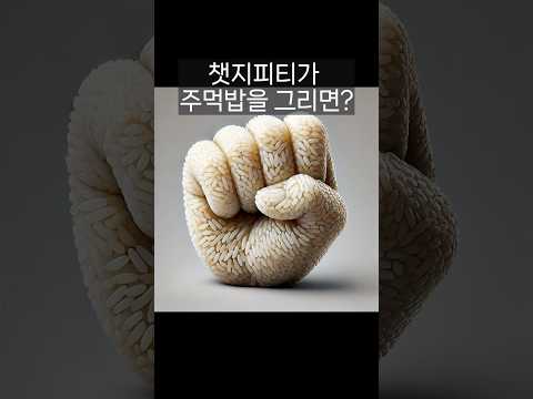 챗지피티가 주먹밥을 그리면? #chatgpt
