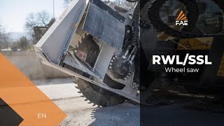 FAE RWL/SSL: Wheel saw for skid steers up to 75 hp