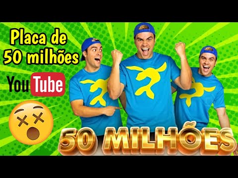 LUCCAS NETO MOSTRA TODAS AS SUAS PLACAS DO YOUTUBE! (50 milhões)