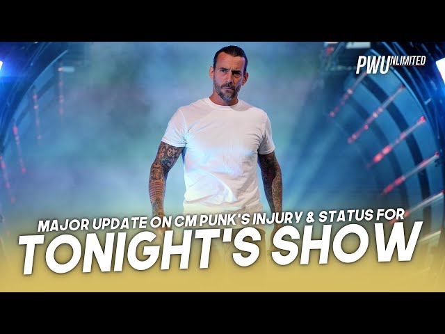 Major Update On CM Punk's Injury & His Status For Tonight's AEW Dynamite