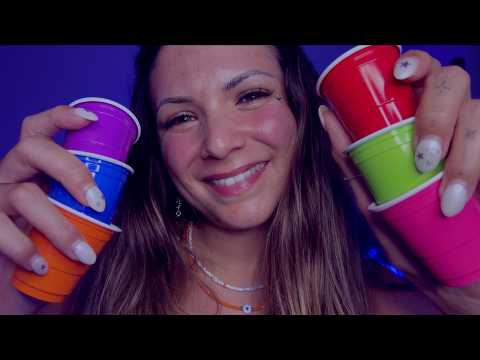 ASMR Cups mit Fokus Test zum Entspannen und Einschlafen