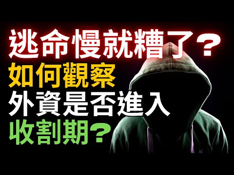 逃命慢就糟了? 如何觀察外資是否進入收割期? 股市|力積電|國票金|南亞科|美股|美債|南亞科|神達|ETF|股票|財經|投資理財|台幣|美元|台幣|07/07/25【宏爺講股】