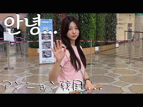 ビザ満了、日本へ帰国します。