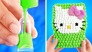 TÉCNICA INTELIGENTE DE PINTURA || Truques de Desenho & Ideias de Arte Fáceis por 123 GO SCHOOL