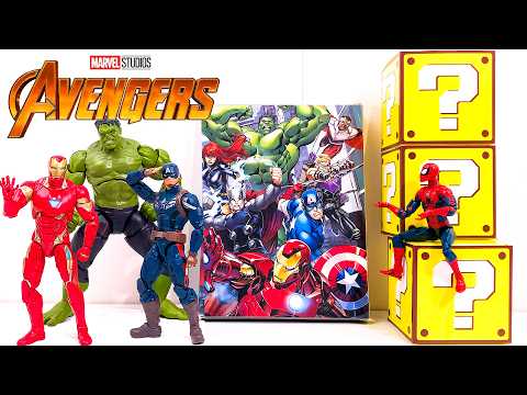 ¡CAJA MISTERIOSA de los AVENGERS con 24 RANURAS SORPRESA! 🎁