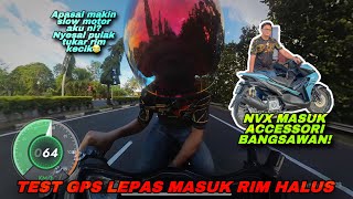 NVX MAKE UP ACCESSORIES BANGSAWAN | AEROX NVX 155 STD TOPSPEED GPS RIM 17 INCI