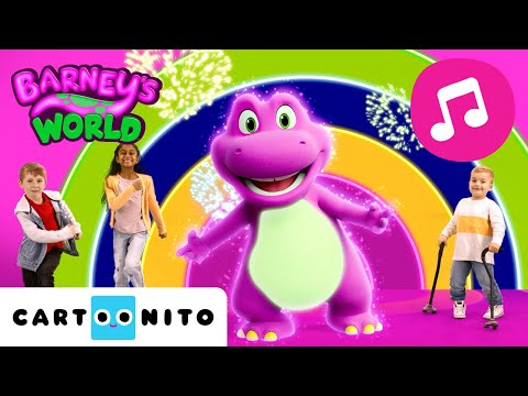 🎵 Barney’s World Theme Song 🎵 Barney's World | Music Video | Cartoonito