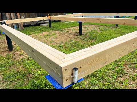 Inexpensive house in 7 days. Full construction proces. DIY platform