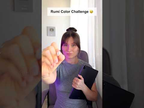I Drew Rumi… But Blind to Colors 👀 Color Blind Challenge with Kpop Demon Hunters #digitalart
