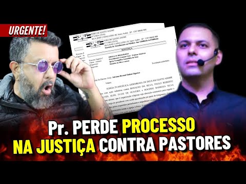 PASTOR DESCONVOCA AGE NA AD SANTO ANDRÉ  E PERDE PROCESSO CONTRA PASTORES