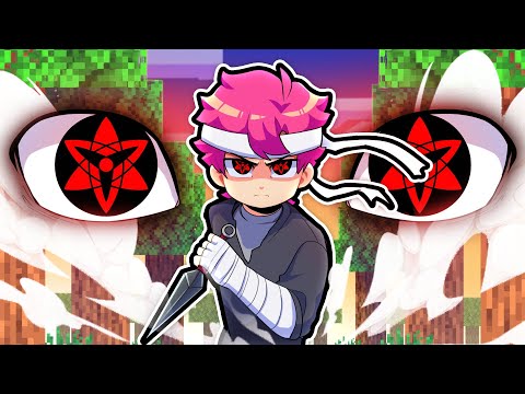 HIHA THỬ THÁCH 24H TRỞ THÀNH NINJA TRONG MINECRAFT*HIHA SỞ HỮU SHARINGAN 🤩