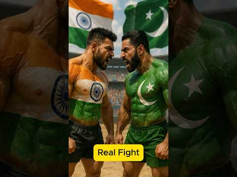India Vs Pakistan Kushti #shorts #short #shortvideo #ai #animation #indvspak #kushti #viralvideo