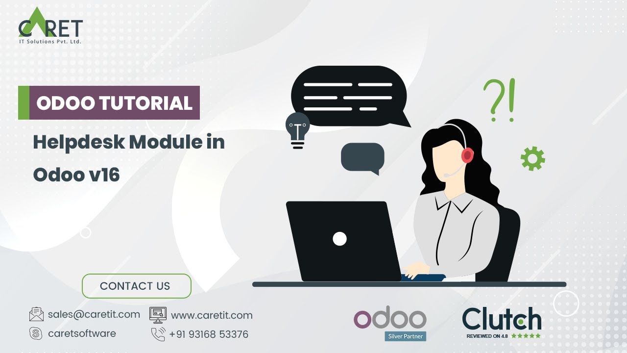 How to configure and setup Helpdesk Module in #Odoo16 || Odoo Helpdesk Overview | 12/15/2023

Dive into the world of Odoo 16 with our step-by-step guide on setting up the Helpdesk Module! If you're new to managing ...
