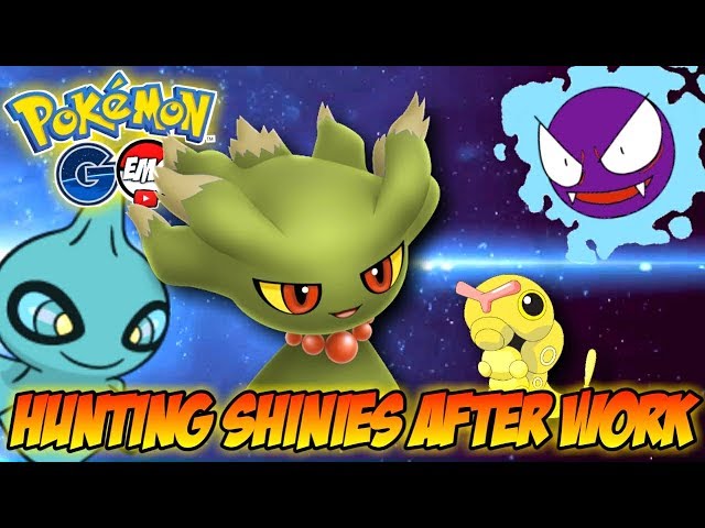 Hunting ✨Shinies✨ After Work in Pokemon GO!