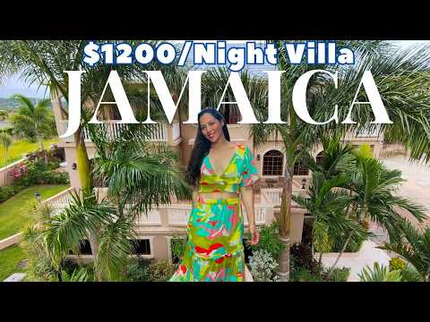 What $1200/Night Gets You in Jamaica 🇯🇲 | Luxury Villa, Dunn’s River Falls & Girls Trip Vlog